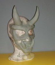 Modellierte Form für die spätere Maske
